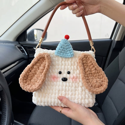 Handmade Dog Crochet Bag