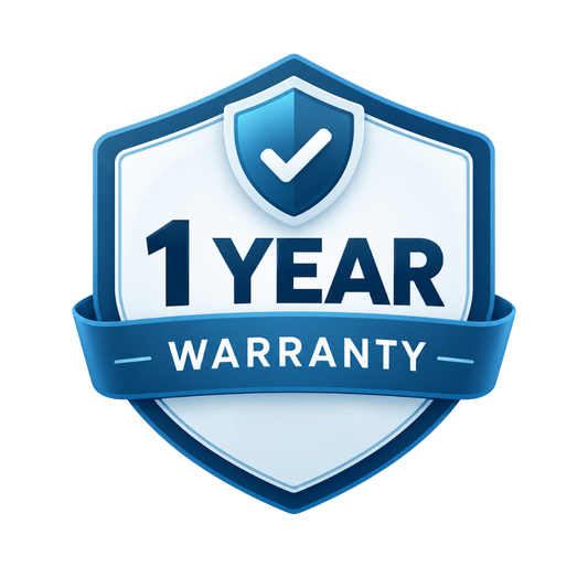 1-year warranty